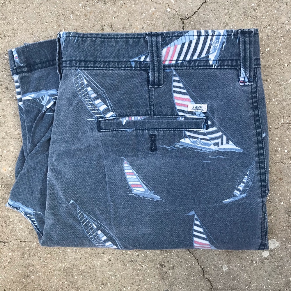 IZOD Saltwater Men’s All Over Print Shorts